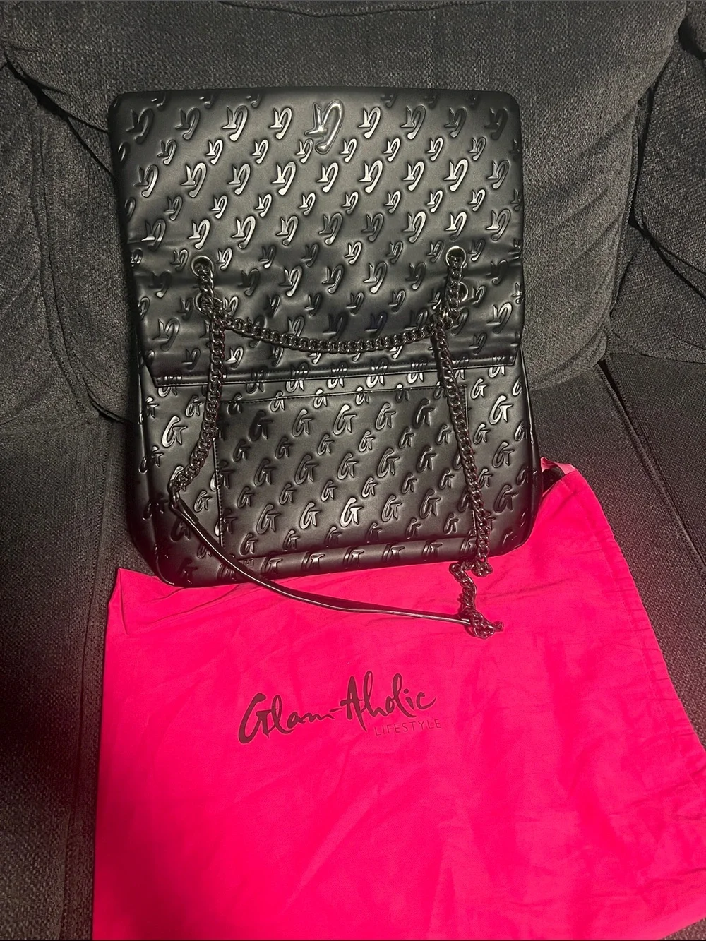 Glamaholic XL Monogram Flap Bag